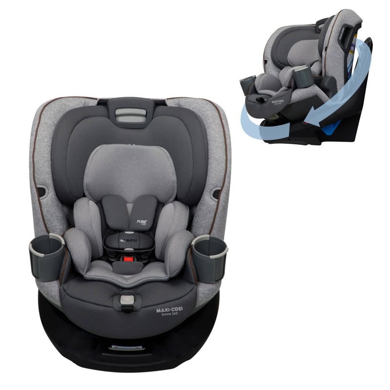 Maxi-Cosi Emme 360 Rotating All-in-One Convertible Car Seat - Urban Wonder - Traveling Tikes