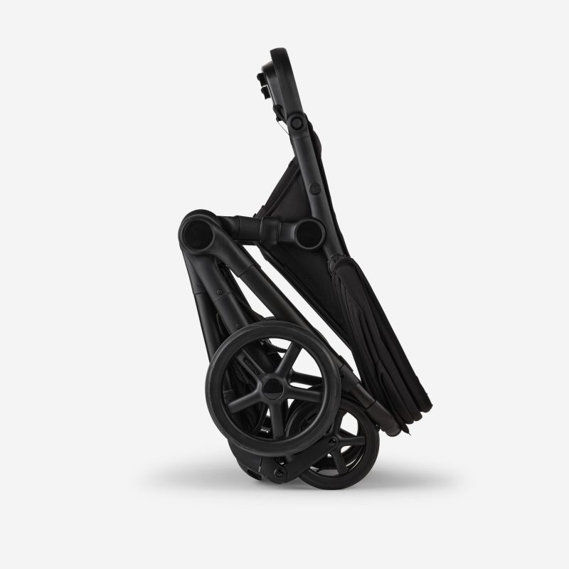 Bugaboo Kangaroo 2 in 1 tandem stroller black chassis midnight black fabrics midnight black sun canopy x PV007393 11 3d576c2f 2caf 4b65 af8a 4e3500f9662a