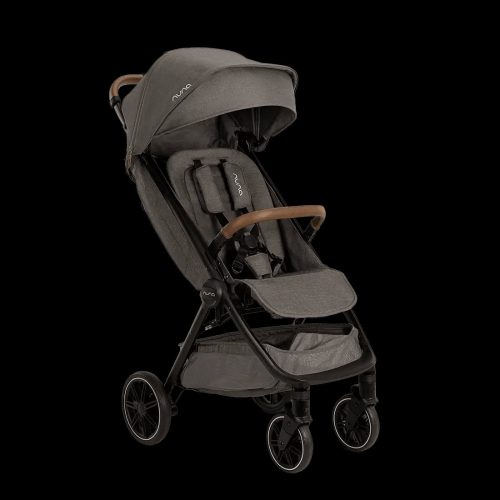 Nuna TRVL LX Self-Folding Compact Stroller - Granite - Traveling Tikes