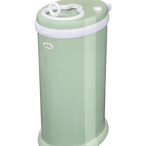 Ubbi Diaper Pail-Sage - Traveling Tikes