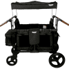 Keenz XC+ 2.0 (4 Seater) Stroller Wagon - Black - Traveling Tikes