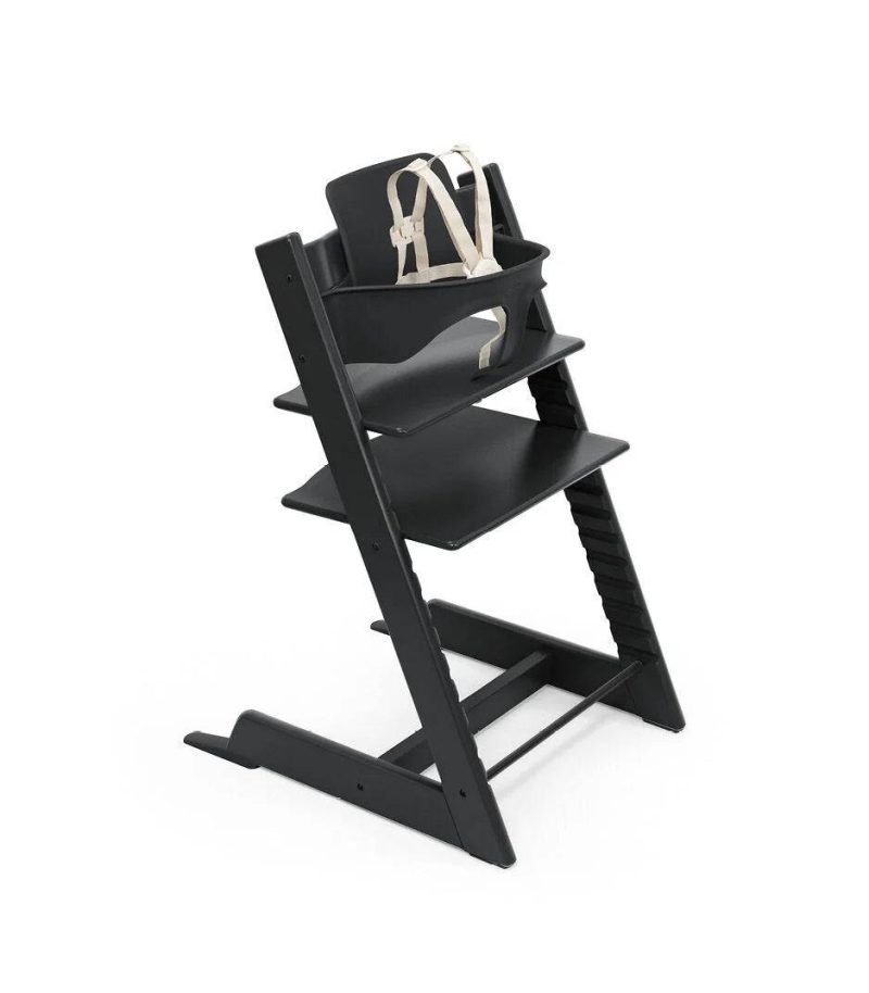 Tripp Trapp High Chair2 - Black - Traveling Tikes