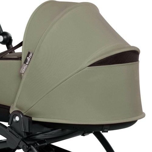 YOYO2 BASSINET CLOSEUP VENTILATEDCANOPYOPEN OLIVE WEB b4cd13ee 9995 4263 a613 4990fa22d2a3