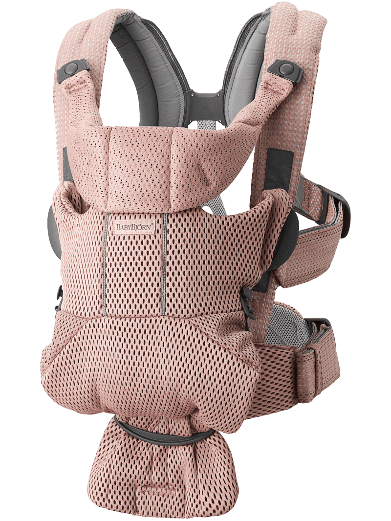 Baby Bjorn Baby Carrier Free 3D Mesh - Dusty Pink - Traveling Tikes