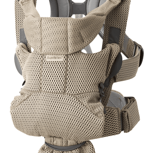 Baby Bjorn Baby Carrier Free 3D Mesh - Gray Beige - Traveling Tikes