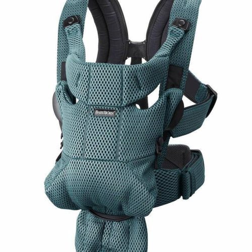 Baby Bjorn Baby Carrier Free 3D Mesh - Sage Green - Traveling Tikes