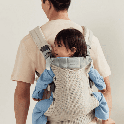 baby bjorn baby carrier harmony cream traveling tikes 9