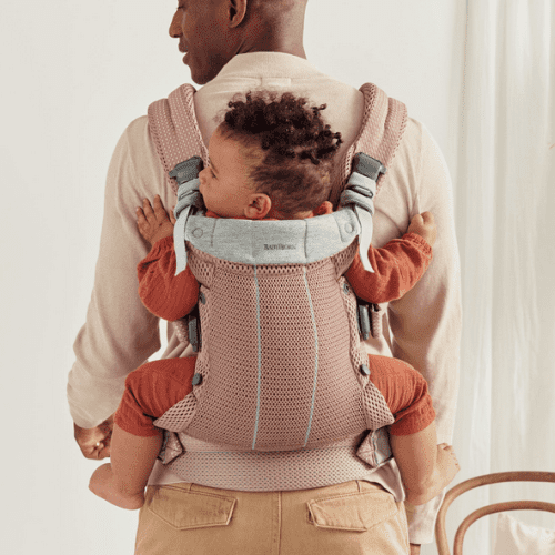 baby bjorn baby carrier harmony dusty pink traveling tikes 8