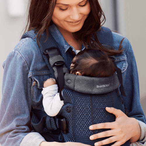 baby bjorn baby carrier harmony navy traveling tikes 7