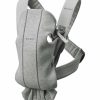 Baby Bjorn Baby Carrier Mini 3D Jersey- Light Gray - Traveling Tikes