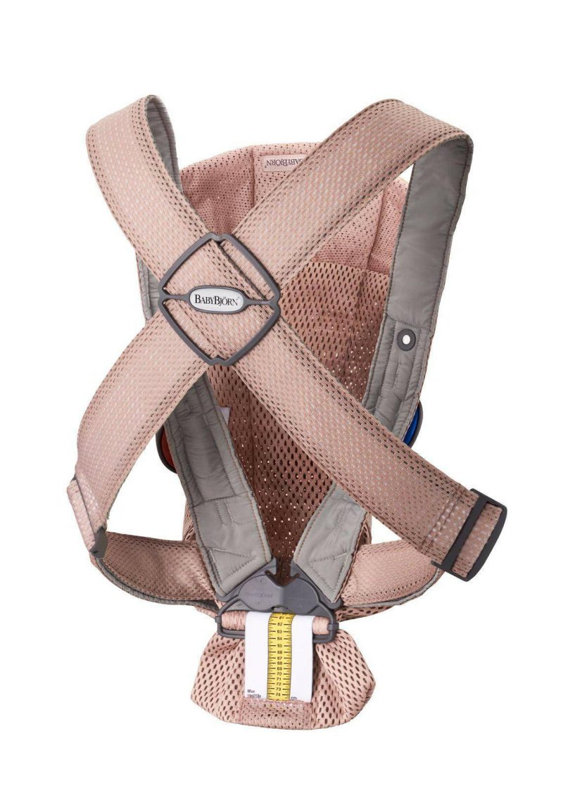 baby bjorn baby carrier mini 3d mesh dusty pink traveling tikes 3