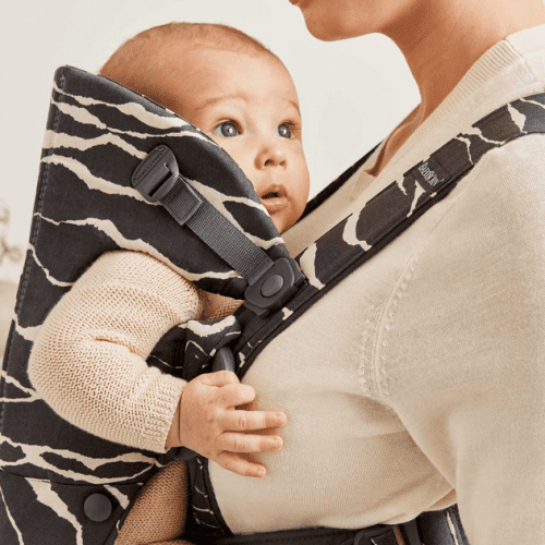 baby bjorn baby carrier mini cotton anthracite landscape traveling tikes 6