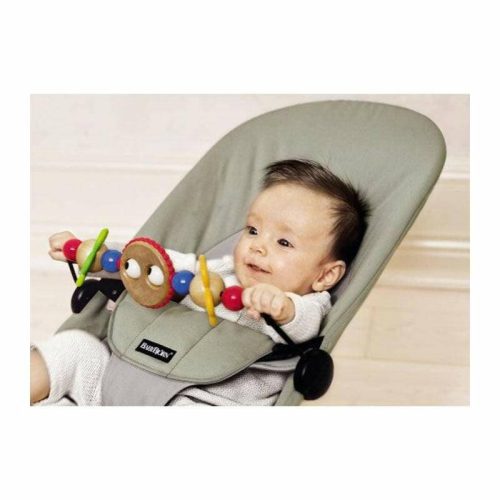 baby bjorn babysitter balance wooden toy bar multi color traveling tikes 4