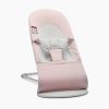 Baby Bjorn Bouncer Balance Soft - Light Pink/Grey Cotton/Jersey - Traveling Tikes