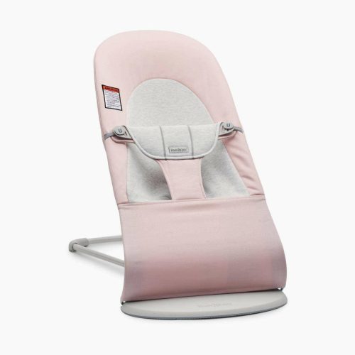 Baby Bjorn Bouncer Balance Soft -Light Pink/Grey - Traveling Tikes