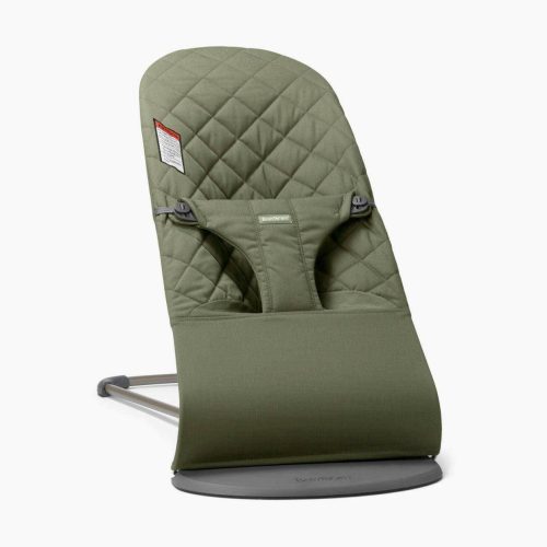 Baby Bjorn Bouncer Bliss - Dark Green, Cotton - Traveling Tikes