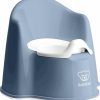 Baby Bjorn Potty Chair - Deep Blue/White - Traveling Tikes