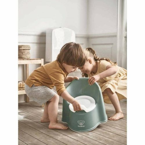 baby bjorn potty chair deep greenwhite traveling tikes 3