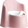 Baby Bjorn Potty Chair - Powder Pink/White - Traveling Tikes