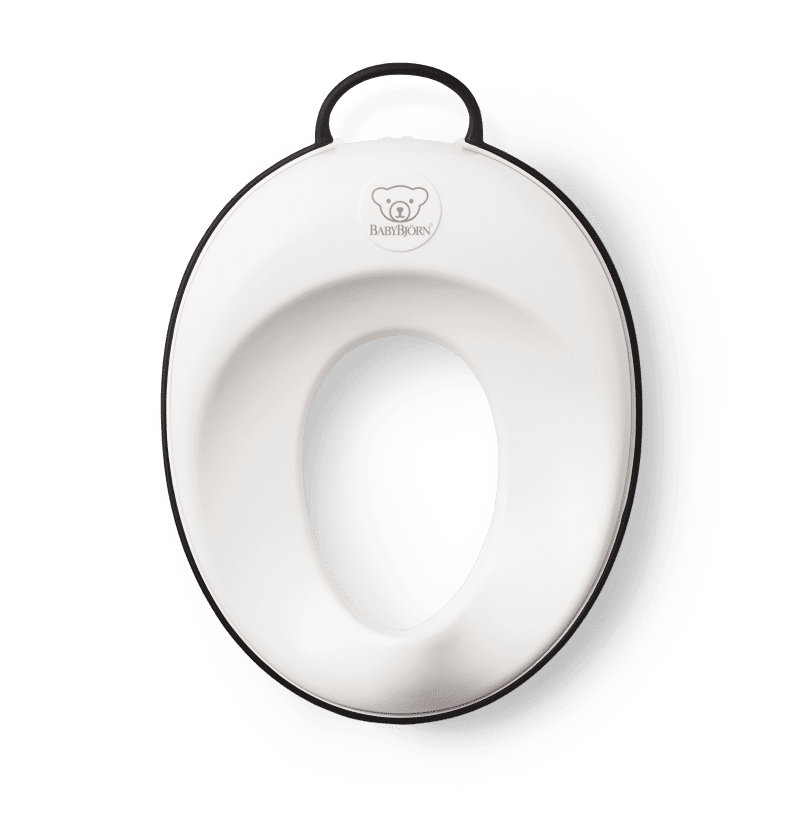 baby bjorn toilet training seat whiteblack traveling tikes 1