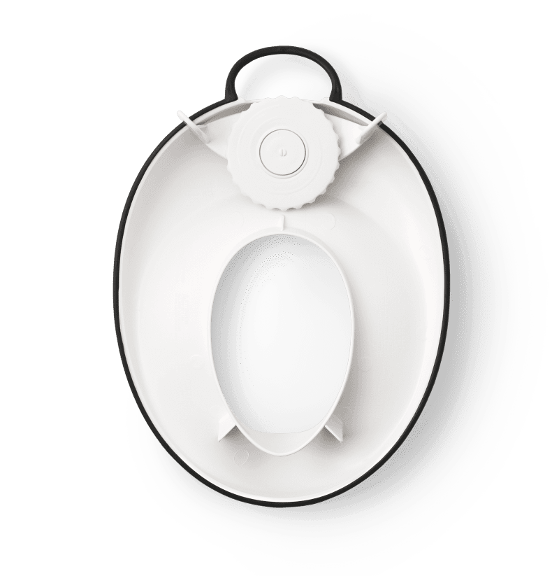 baby bjorn toilet training seat whiteblack traveling tikes 2