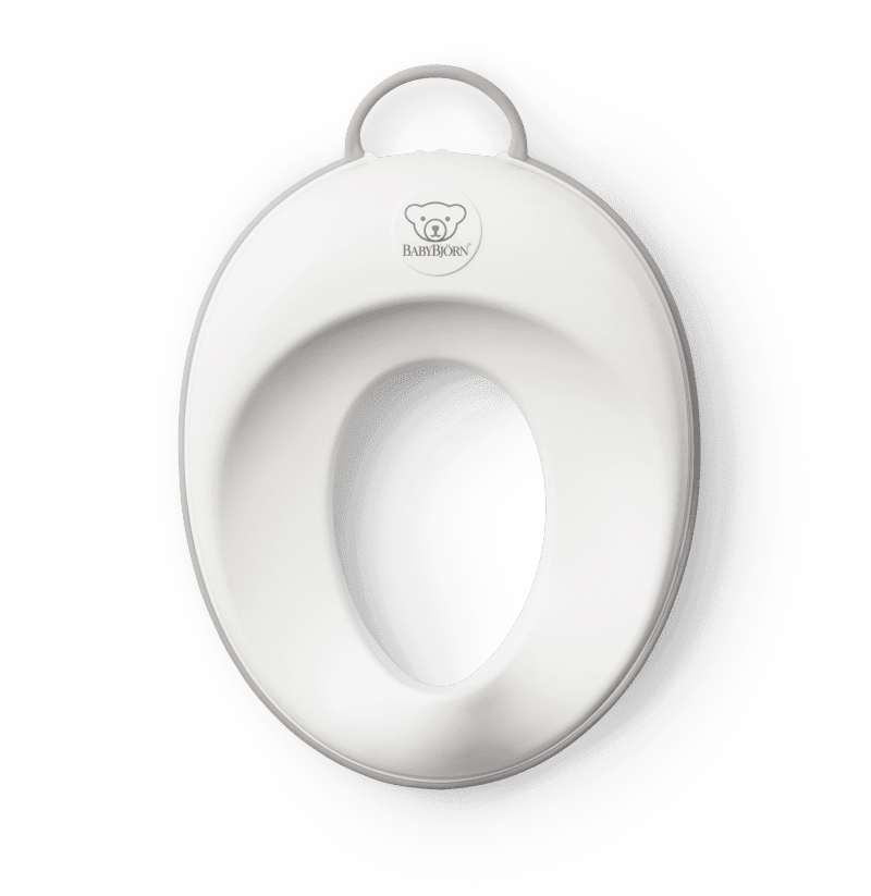 baby bjorn toilet training seat whitegrey traveling tikes 1