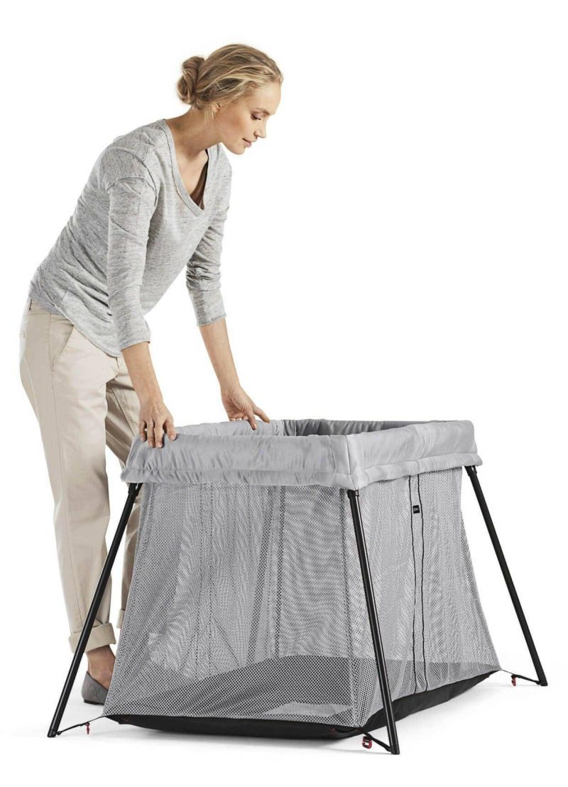 babybjorn travel crib light bundle black traveling tikes 5