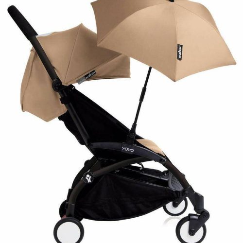 babyzen parasol taupe traveling tikes 3