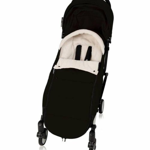 babyzen polar footmuff black traveling tikes 3