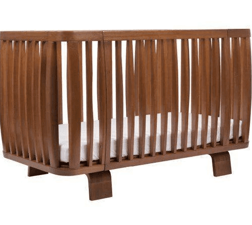 bloom retro solid wood crib oak traveling tikes 7