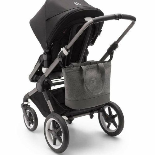 bugaboo changing bag grey melange traveling tikes 4