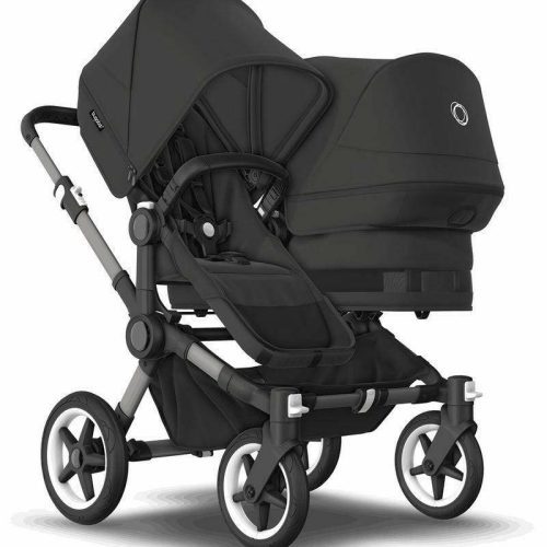 bugaboo donkey 5 duo complete stroller bundle aluminum midnight black midnight black traveling tikes 2