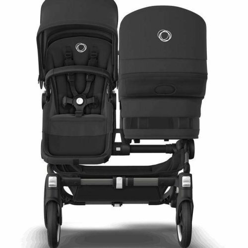 bugaboo donkey 5 duo complete stroller bundle aluminum midnight black midnight black traveling tikes 5