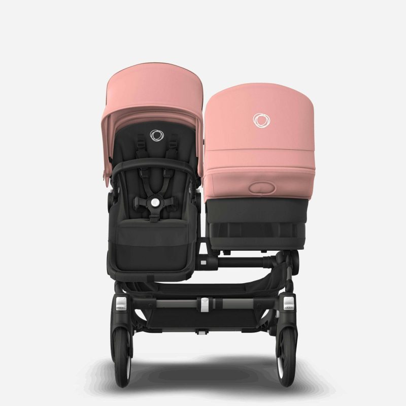 bugaboo donkey 5 duo complete stroller bundle graphite black sunrise pink traveling tikes 2 e90ae38b 9ea7 4ac6 94ea 10548f015fa3