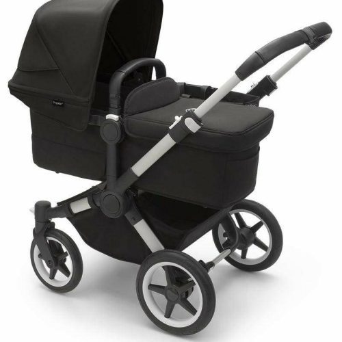 bugaboo donkey 5 mono complete stroller aluminum midnight black midnight black traveling tikes 4