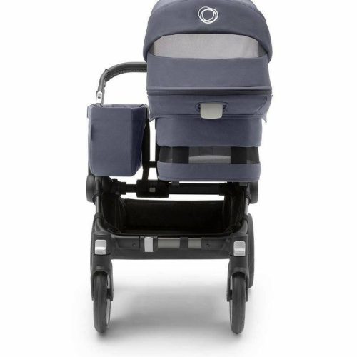 bugaboo donkey 5 mono complete stroller graphite stormy blue stormy blue traveling tikes 5