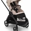 Bugaboo Dragonfly Complete Lightweight Compact Stroller - Black / Desert Taupe / Desert Taupe - Traveling Tikes