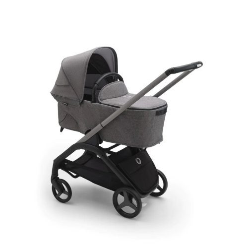 bugaboo dragonfly complete stroller bassinet graphitegrey melangegrey melange traveling tikes 5