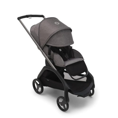 bugaboo dragonfly complete stroller bassinet graphitegrey melangegrey melange traveling tikes 6