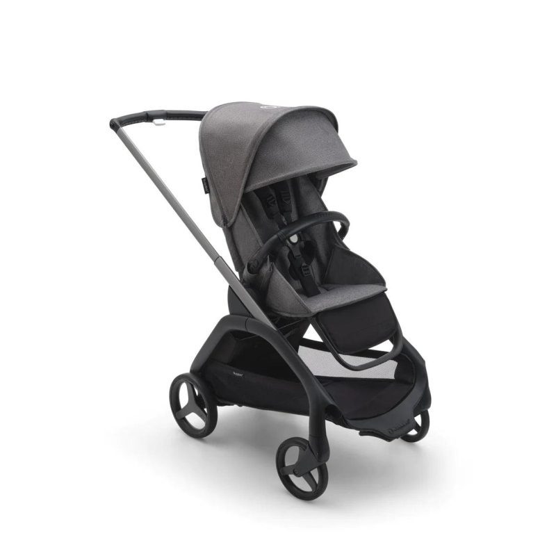 bugaboo dragonfly complete stroller bassinet graphitegrey melangegrey melange traveling tikes 7