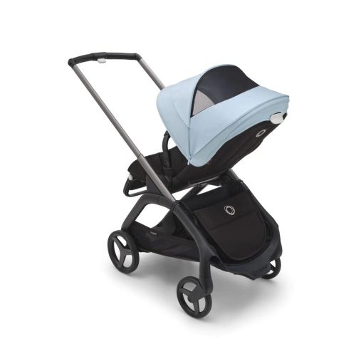 bugaboo dragonfly complete stroller bassinet graphitemidnight blackskyline blue traveling tikes 3