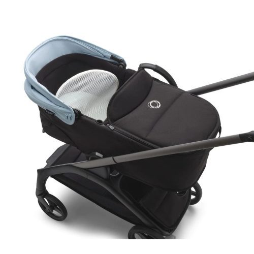 bugaboo dragonfly complete stroller bassinet graphitemidnight blackskyline blue traveling tikes 5