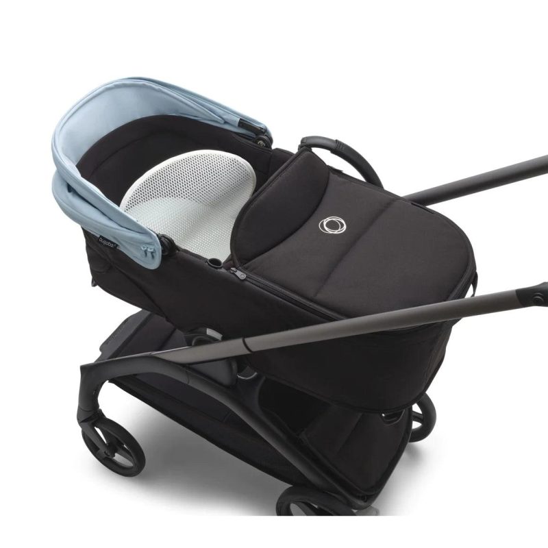 bugaboo dragonfly complete stroller bassinet graphitemidnight blackskyline blue traveling tikes 5