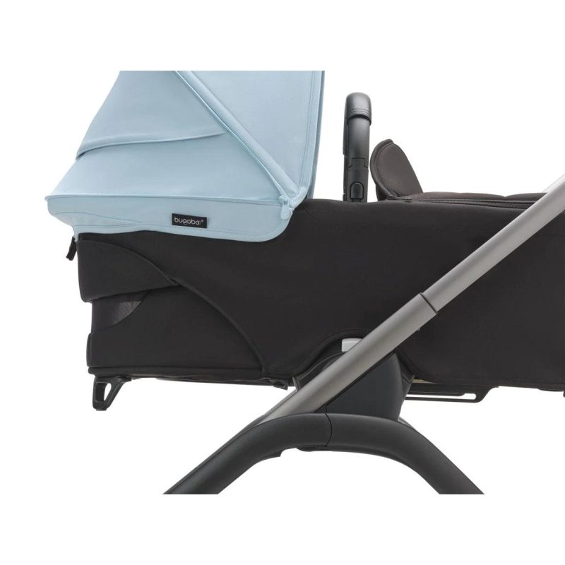 bugaboo dragonfly complete stroller bassinet graphitemidnight blackskyline blue traveling tikes 6