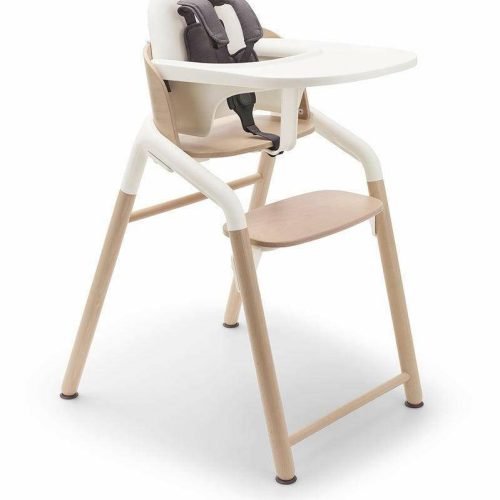 Bugaboo Giraffe Complete High Chair - Neutral Wood / White - Traveling Tikes