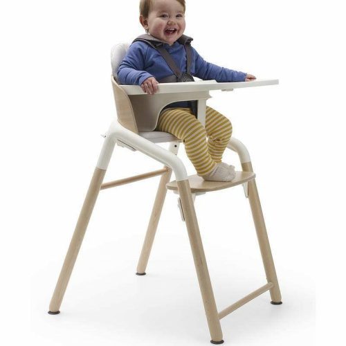 bugaboo giraffe complete high chair neutral wood white traveling tikes 6