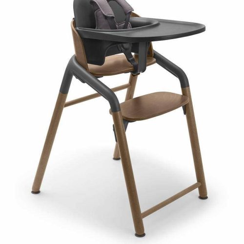 Bugaboo Giraffe Complete High Chair - Warm Wood / Grey - Traveling Tikes