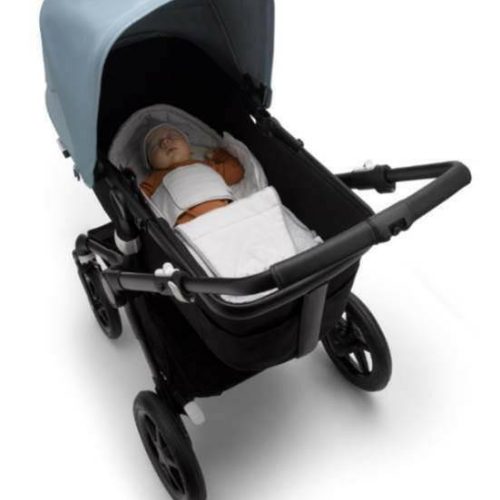 bugaboo newborn inlay grey traveling tikes 4