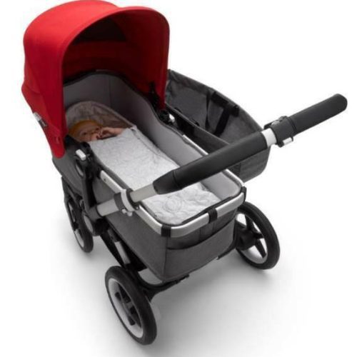 bugaboo newborn inlay grey traveling tikes 5