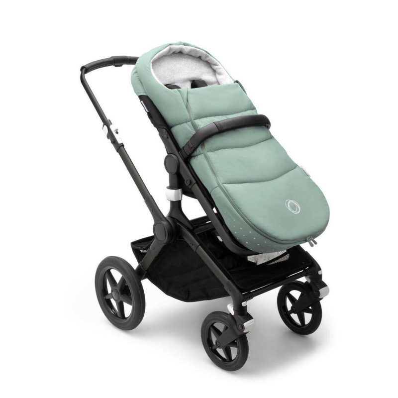 bugaboo universal footmuff pine green traveling tikes 2